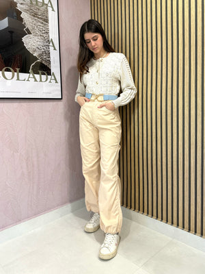 Peach Relaxed Long Pant