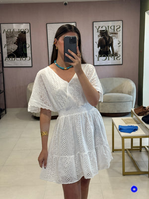 White Short Summer Dress