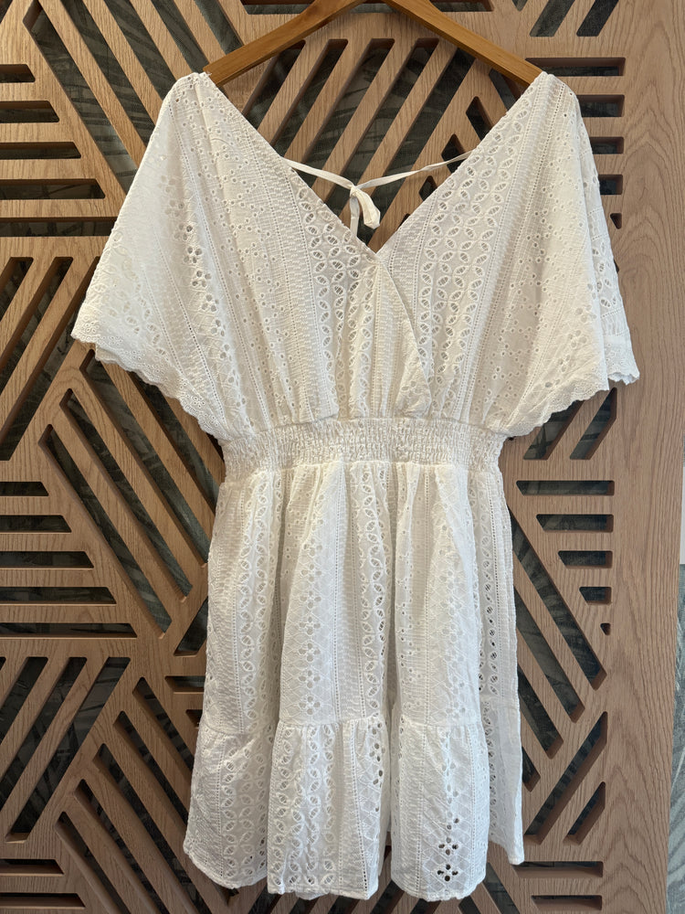 White Short Summer Dress