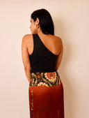 Fringe Mini Skirt