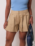 Tuck Detailed Shorts
