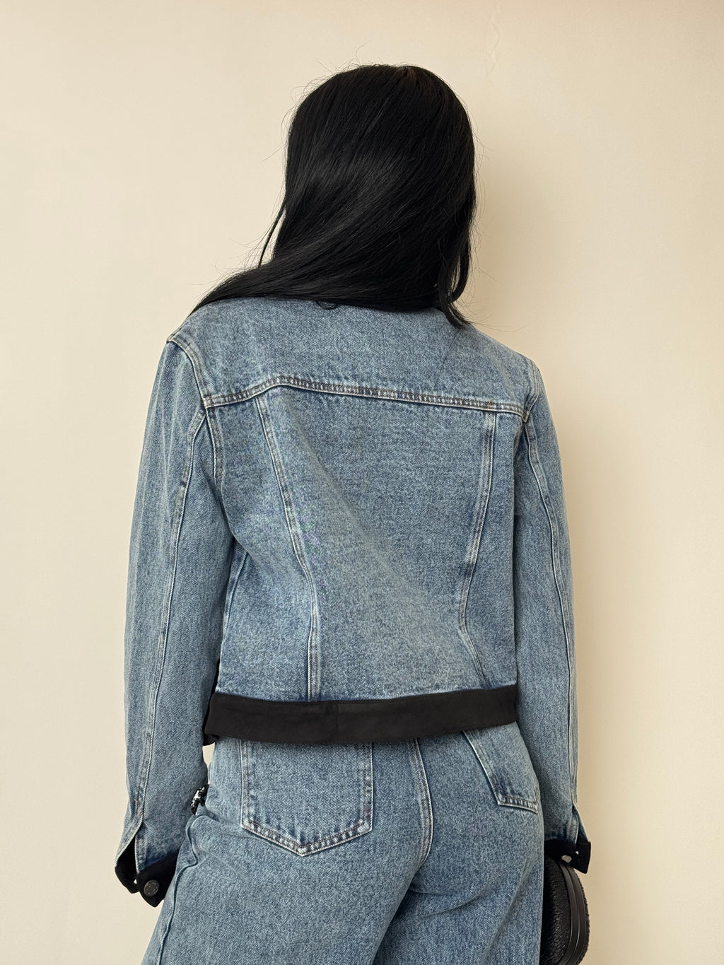 Bedazzled Details Denim Jacket