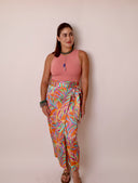 Palms Wrap Skirt
