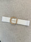 White & Gold Belt