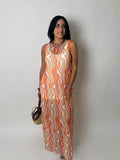 Multi Color Maxi Cover Up