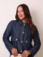 Long Sleeve Light Weight Denim Jacket
