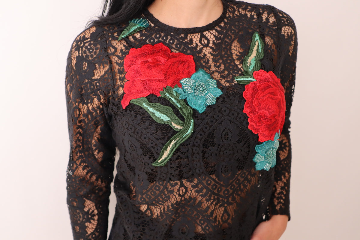 Romina Flowered Blouse