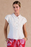 Collar Button Down Blouse
