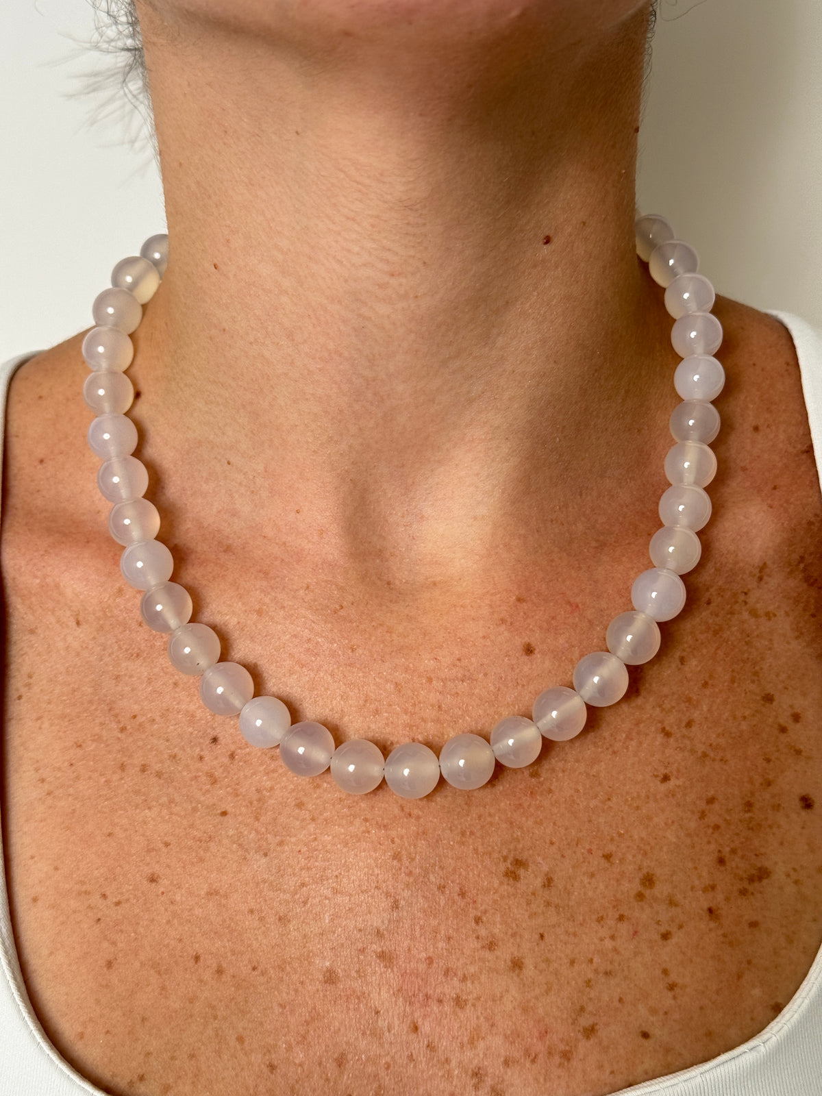 Round Stone Necklace