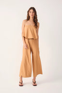 Strapless Layered Jumpsuit