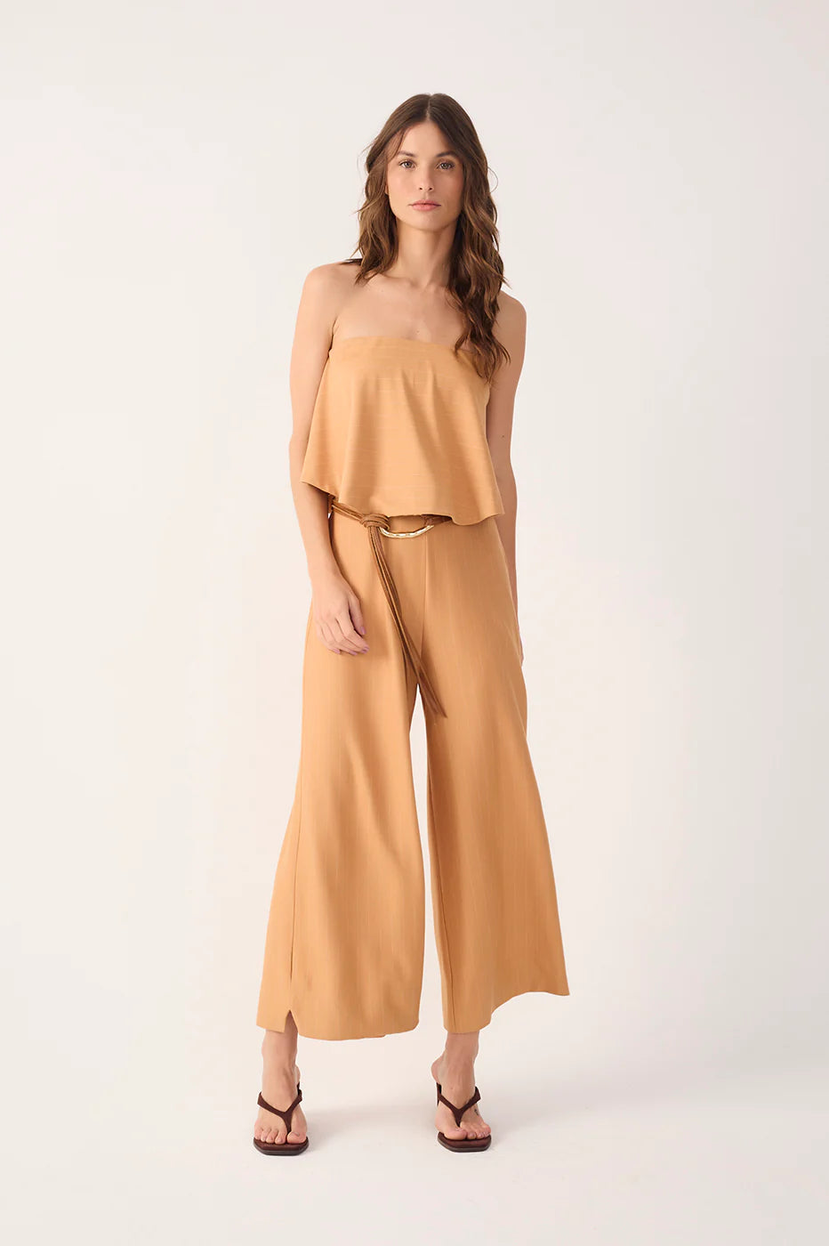 Strapless Layered Jumpsuit