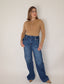 Highwaist Stretch Denim Pant
