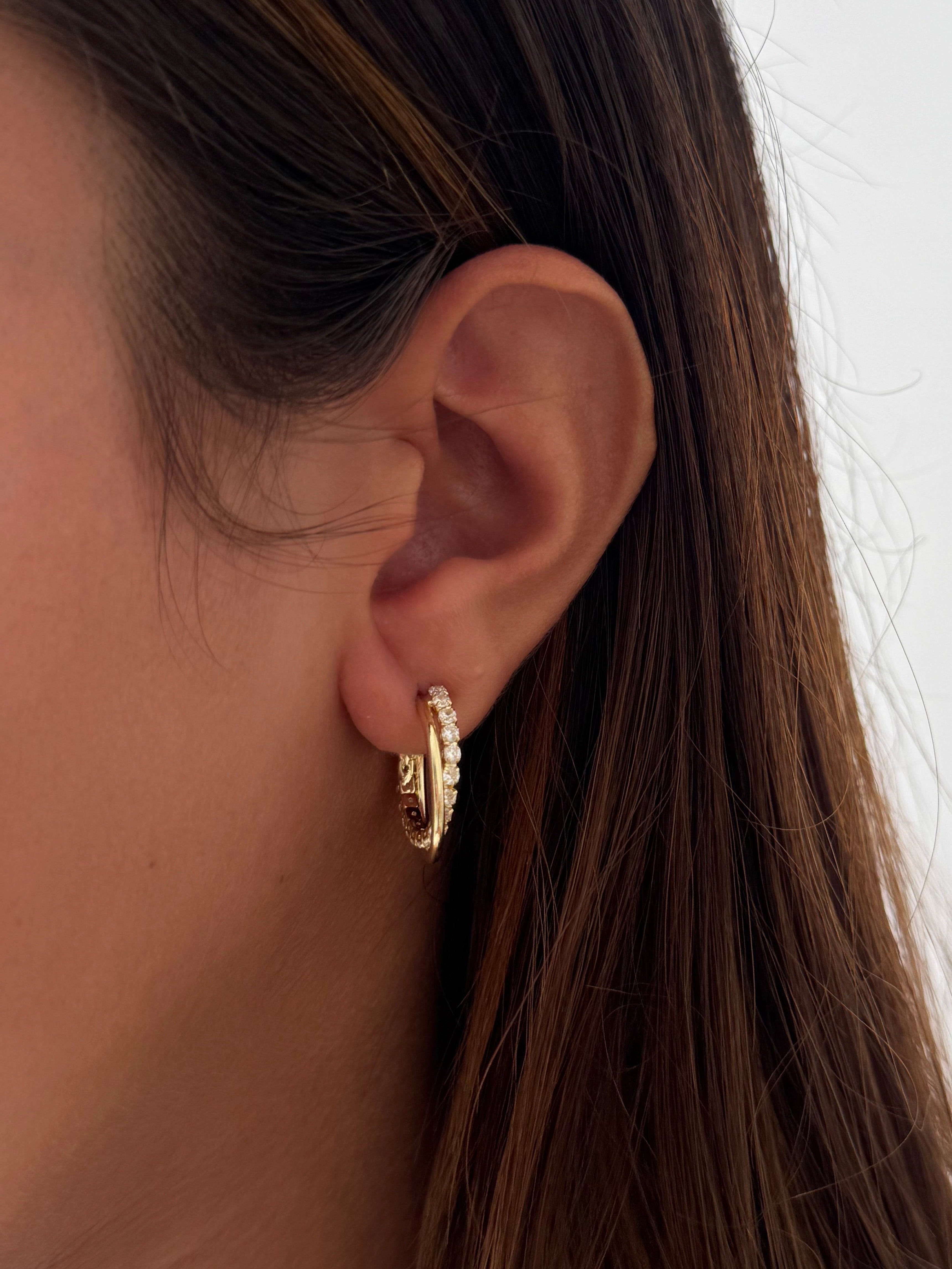 Double Twist Hoops