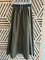 Green Track Long Skirt