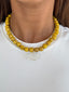Beaded Seashell Charm Necklace