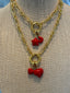 Red is for Love Necklace