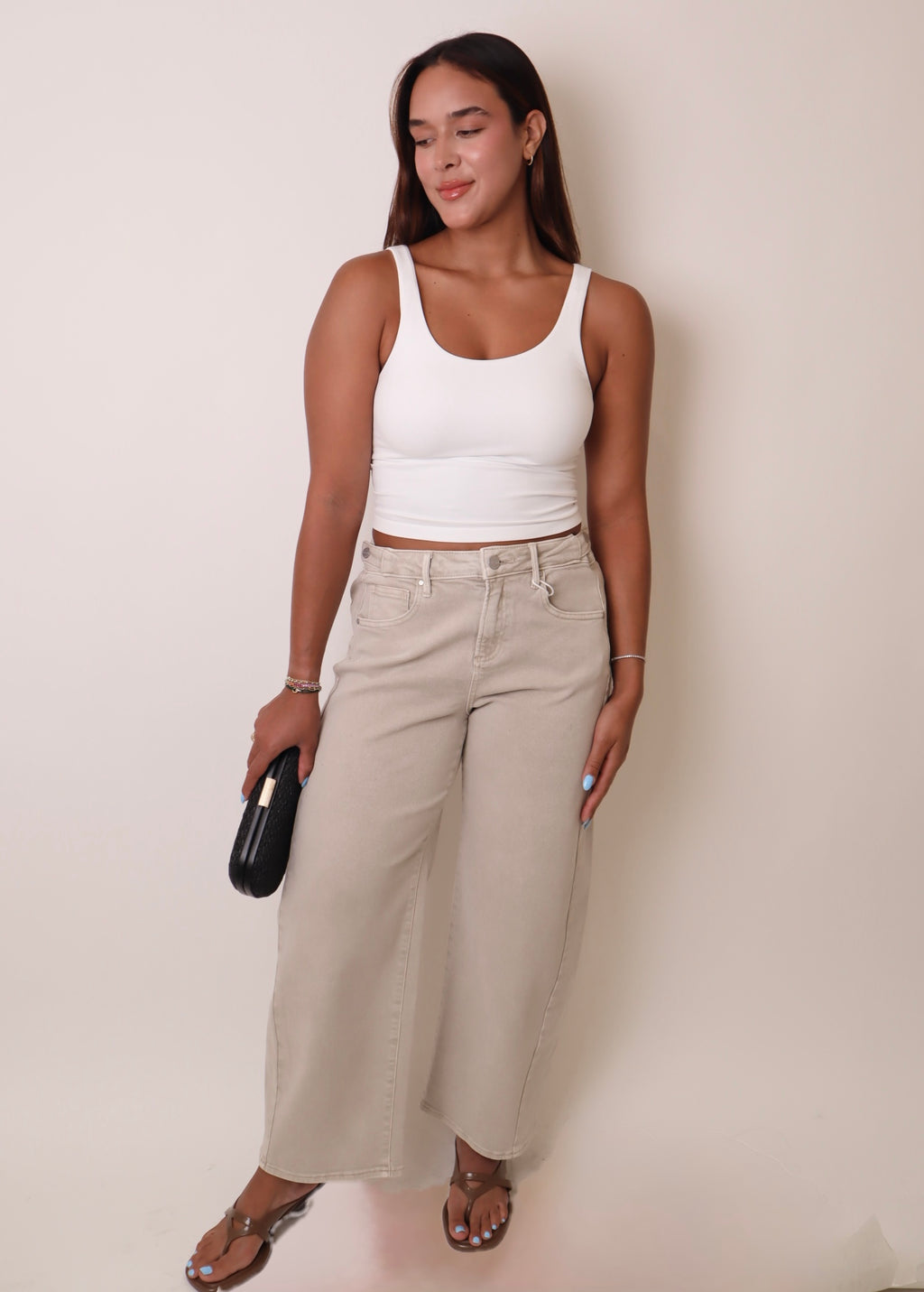 Almond Barrel Jeans