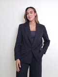 Pinstripe Blazer