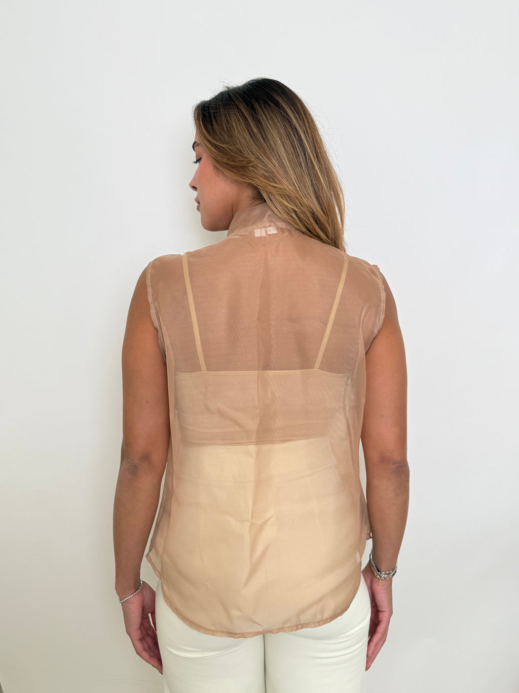Nude Solid Top