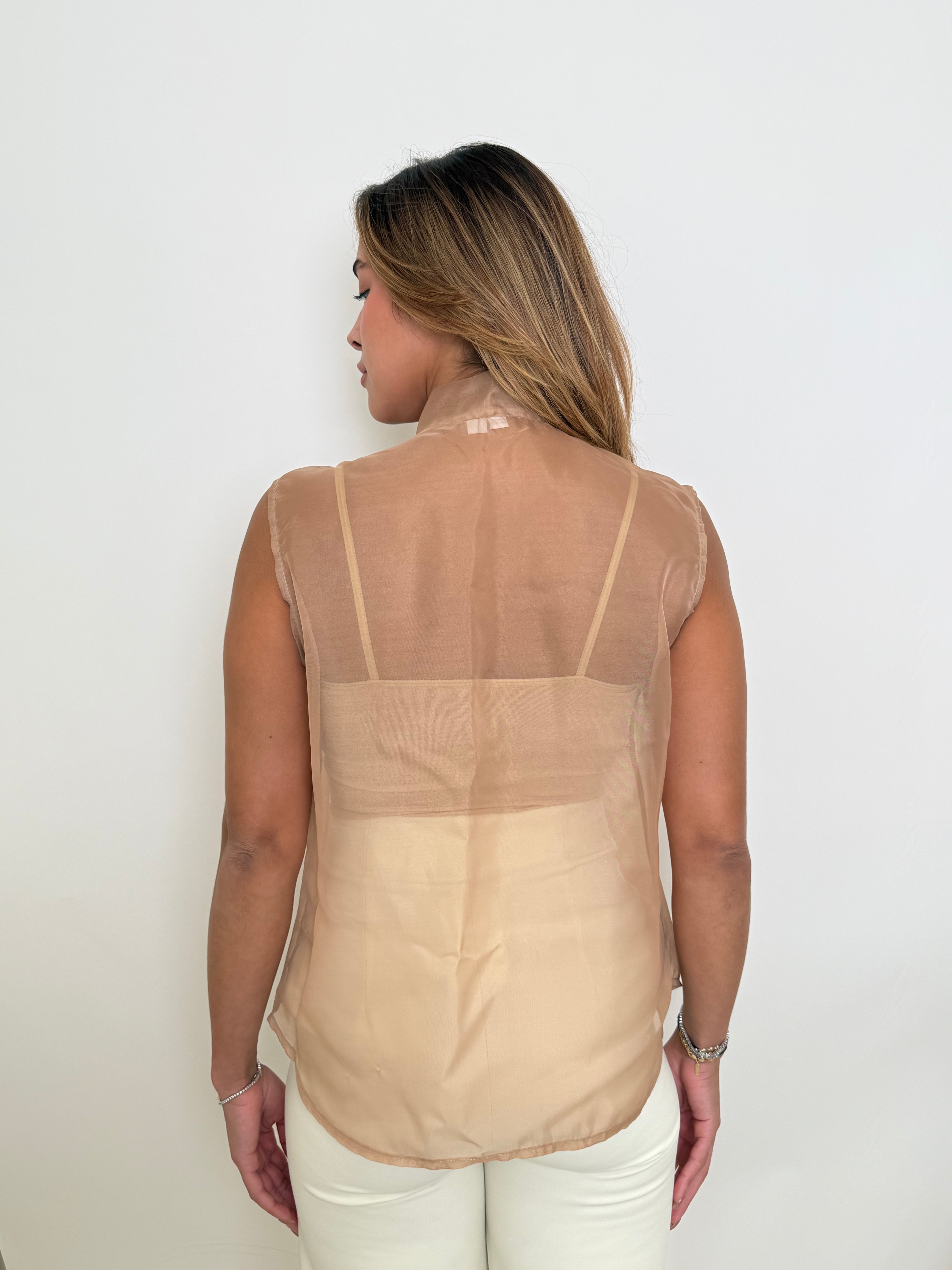 Nude Solid Top