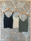Shimmery Stretch Tank Tops