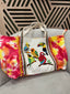 Bolso tote Bird Paradise con efecto tie dye