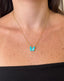 Turquoise Butterfly Necklace