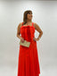 Coral Long Dress