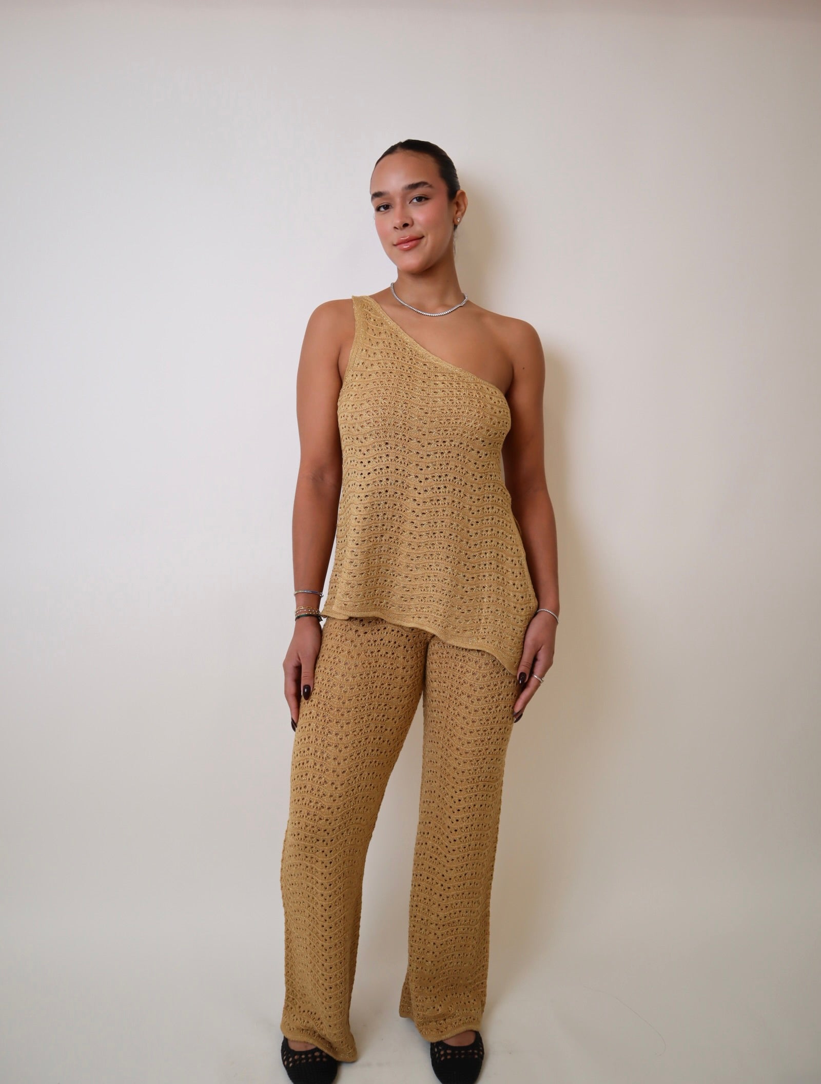 Golden Knit Pant