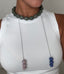 Dark Gray Bali Necklace