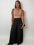 Noir Flower Pant