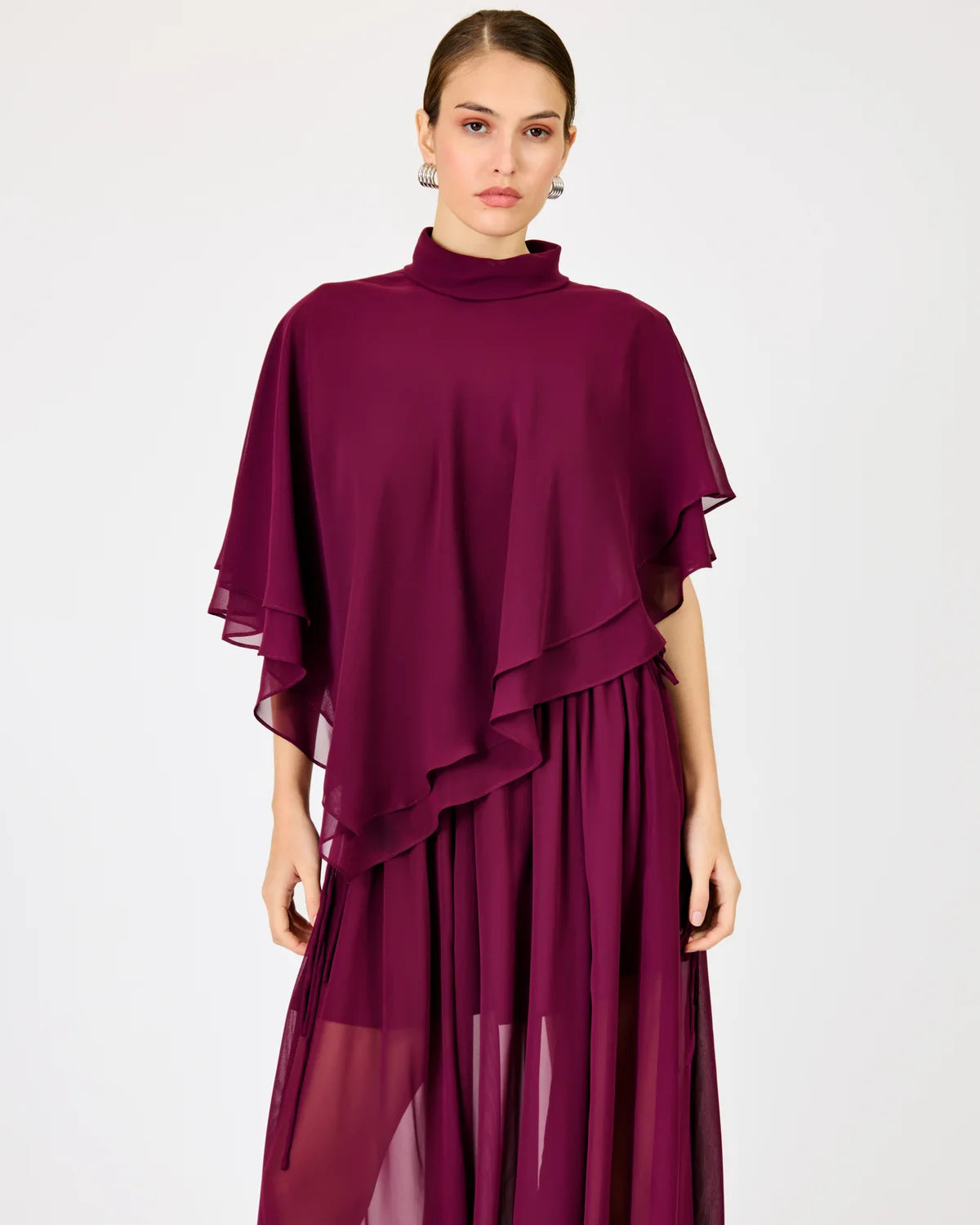 Amorette Cape Style Top