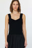 Sleeveless Black Tank Top