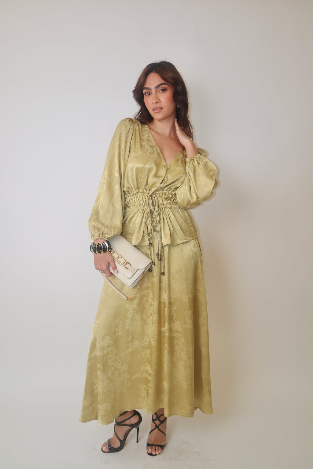 Hibis Jacquard Blouse
