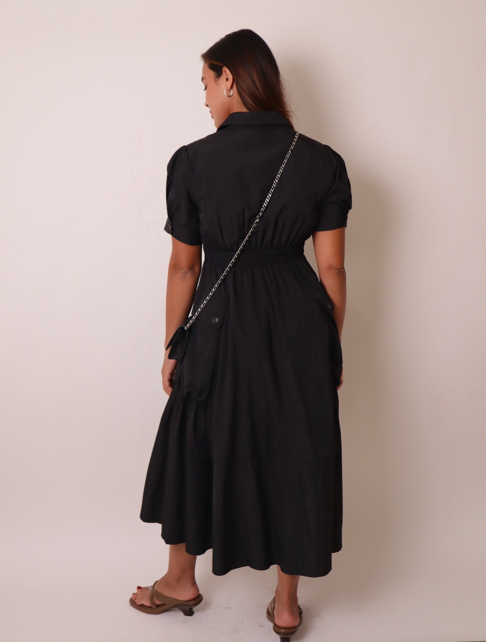 Button Down Maxi Dress