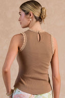 Crochet Detail Tank Top