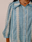 Embroidered Collar Blouse