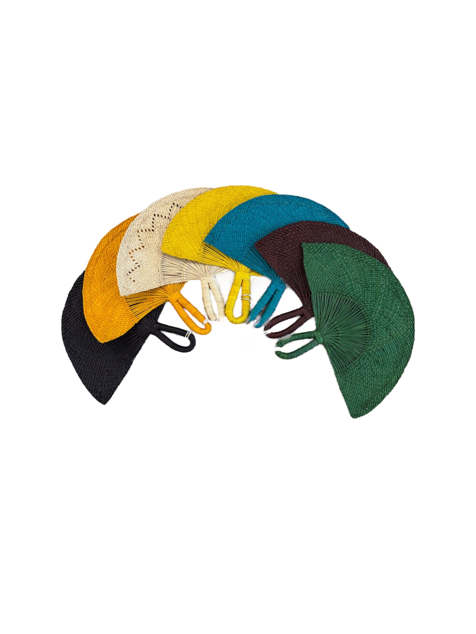 Raffia Hand Fans