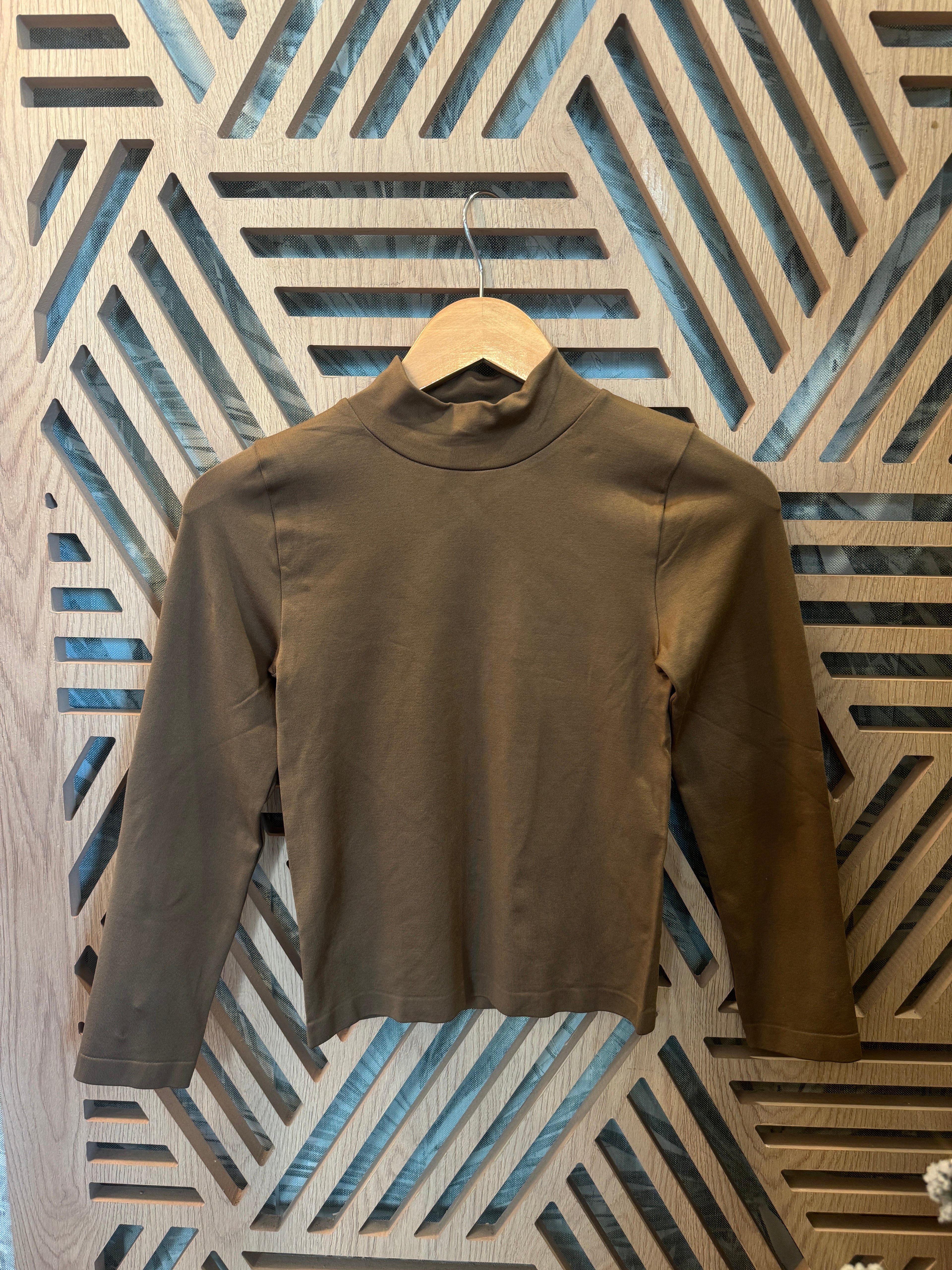 Long Sleeve High Neck