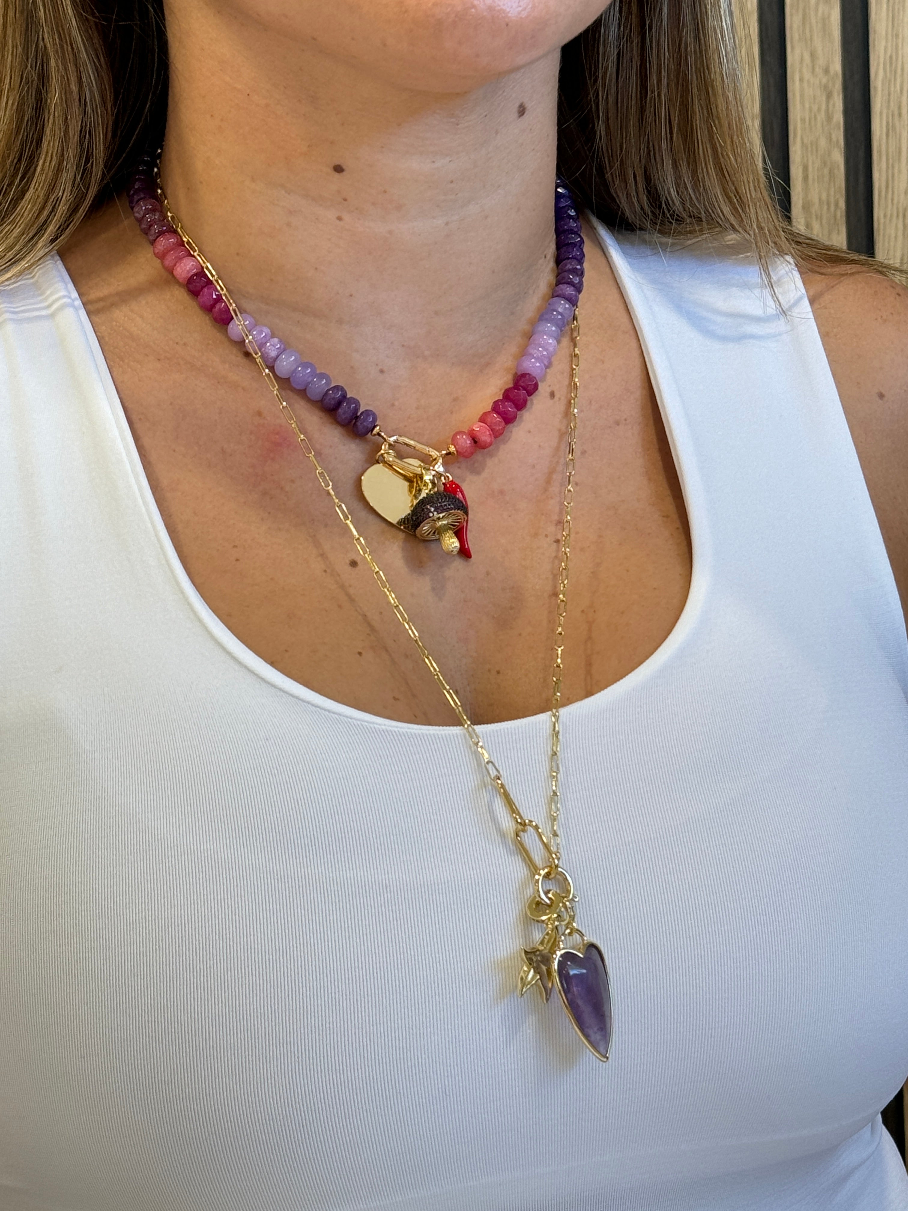 Jade Knotted Necklace