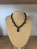 Stone with Charms Necklace
