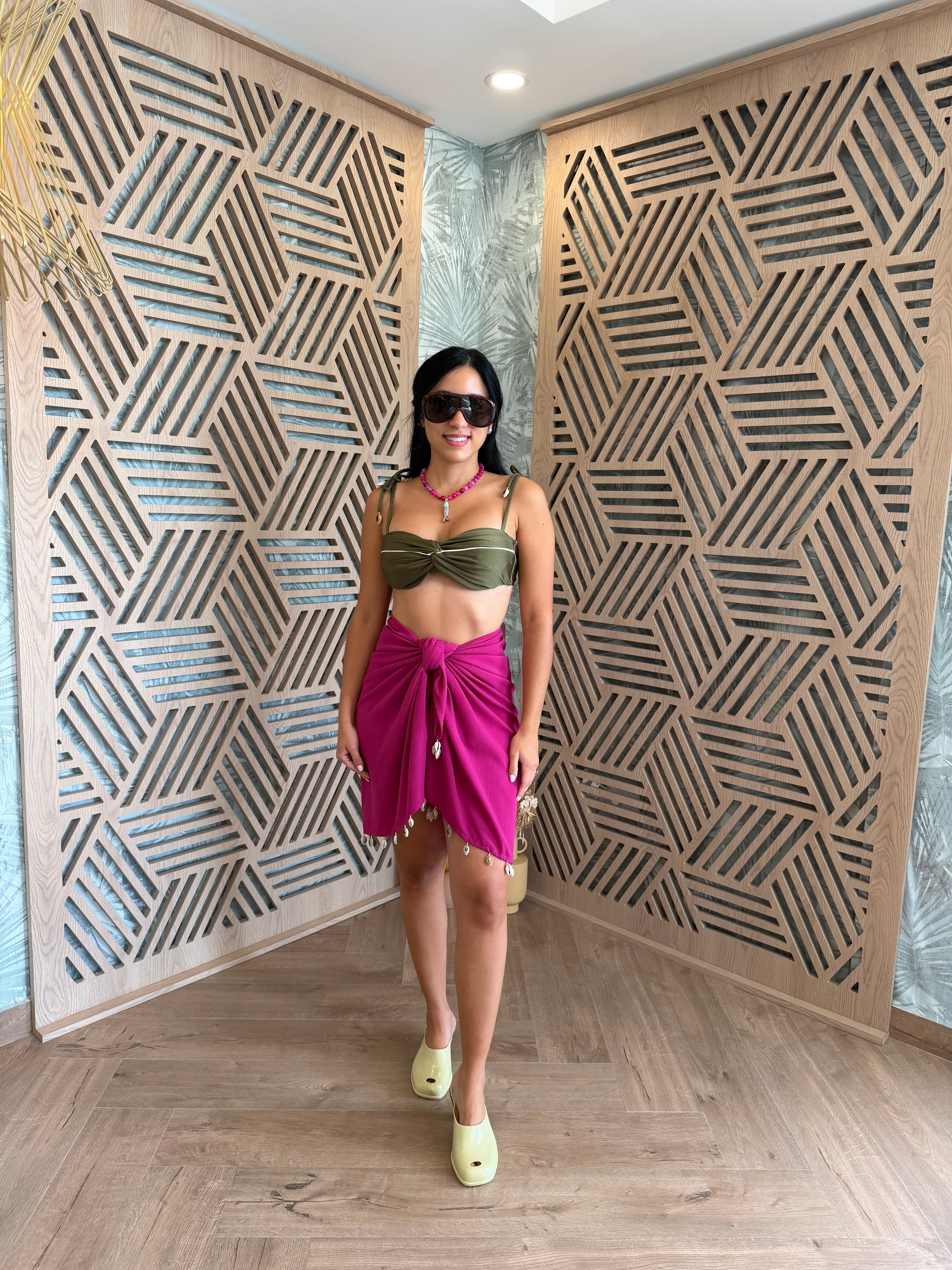 Gabriela Twist Bikini Top