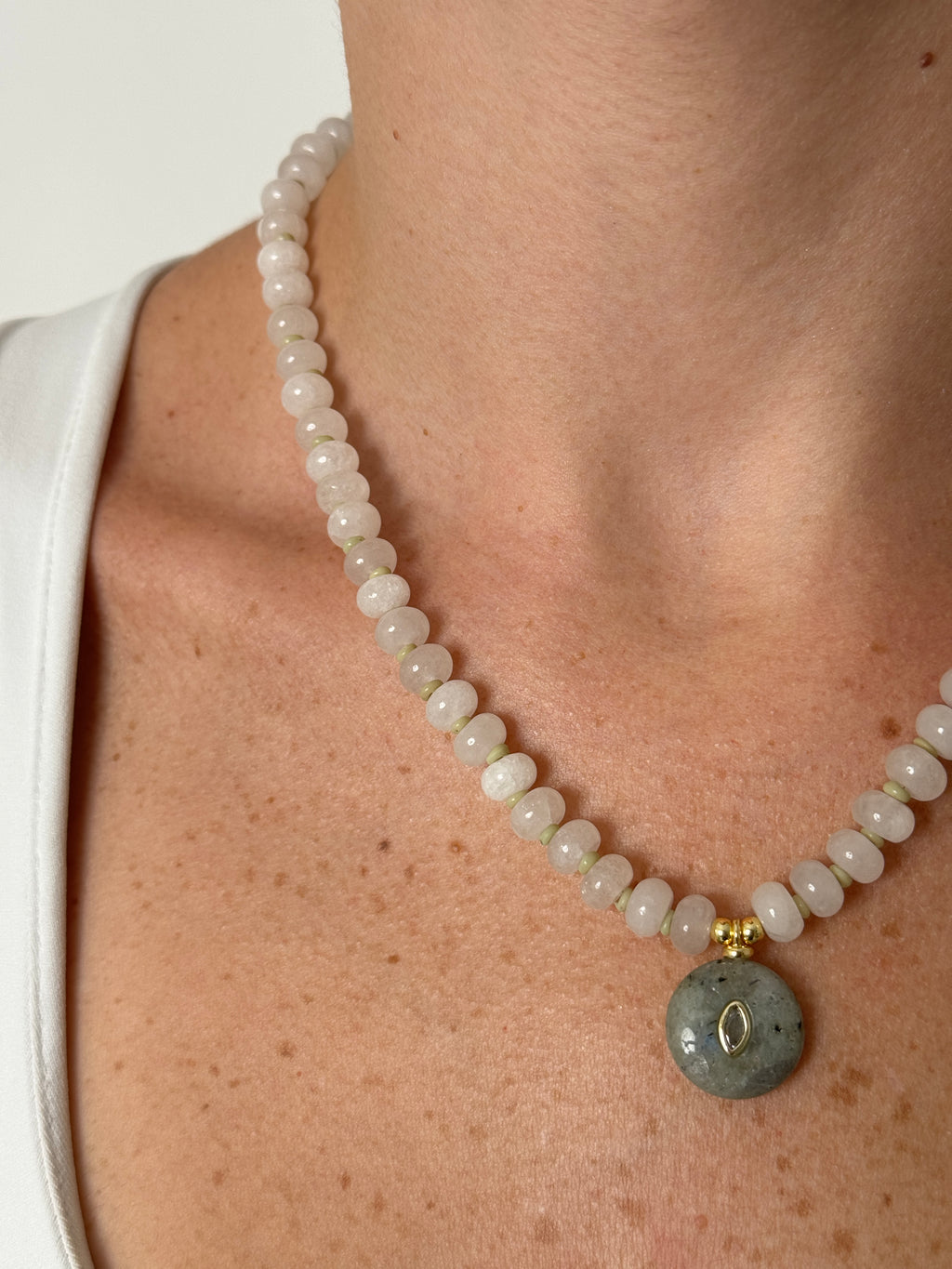 Beaded Charm Necklace