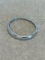 Silver Closed Bangle Bracelet