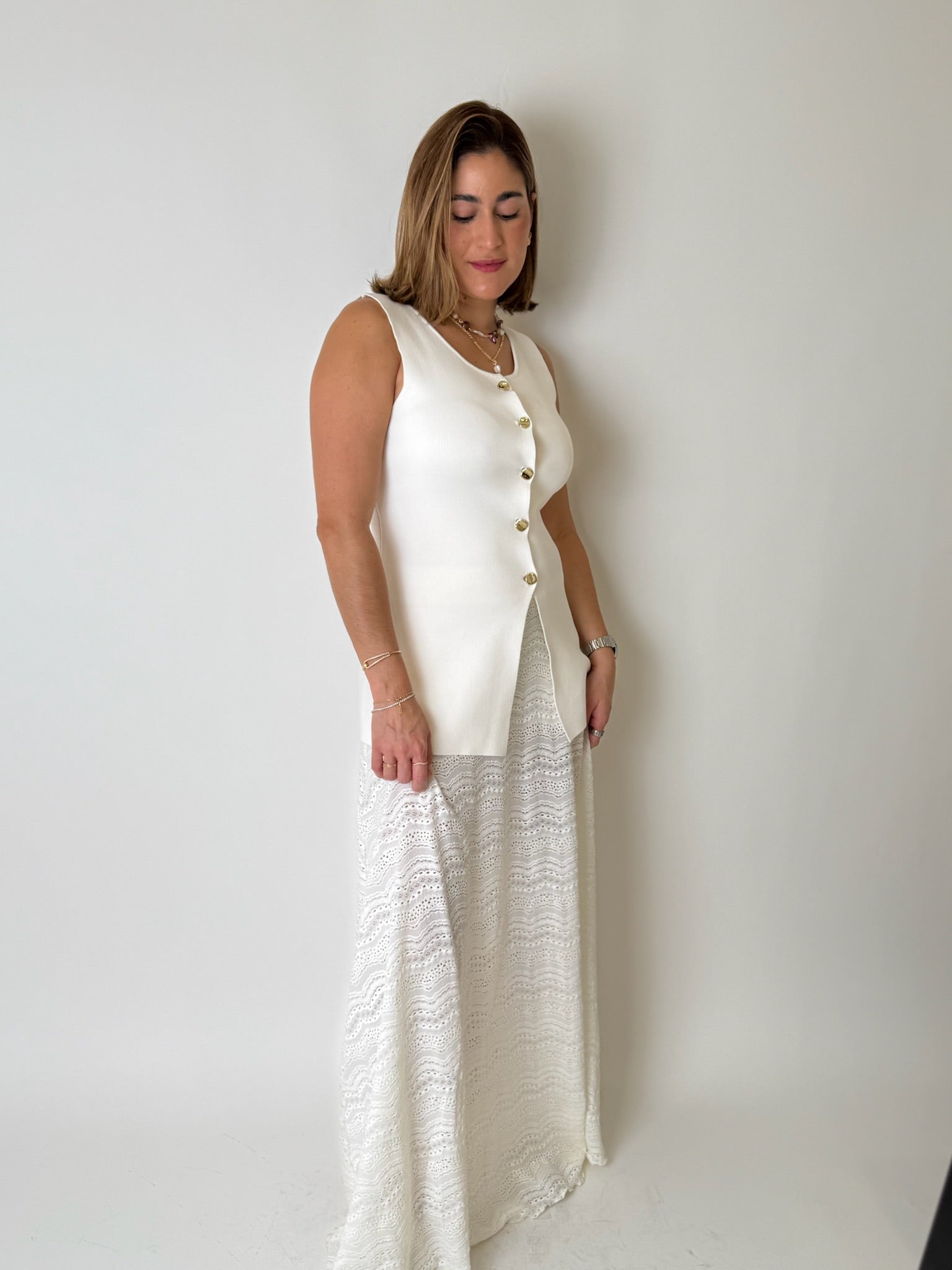 Lace Long Skirt