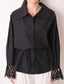 Black Button Up Top