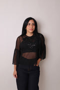 Alessia Black Blouse