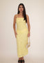 Yellow Lace Long Dress