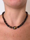Smoky Beaded Necklace
