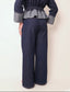 Wide Leg Denim Pant